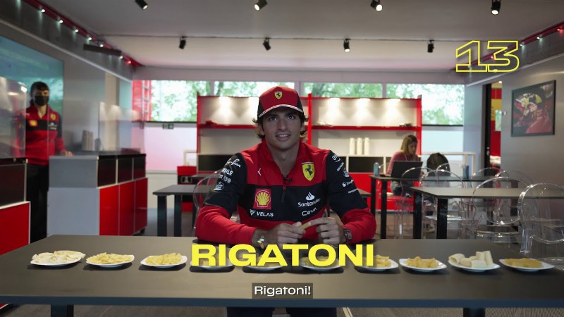 2022 C² Challenge : The Pasta Challenge With Charles Leclerc And Carlos Sainz