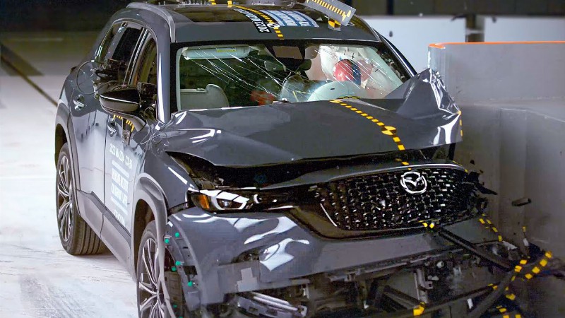 2023 Mazda Cx-50 – Safe Suv? – Overlap Frontal Crash Test