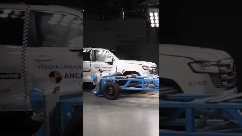 2023 Toyota Landcruiser Crash Test