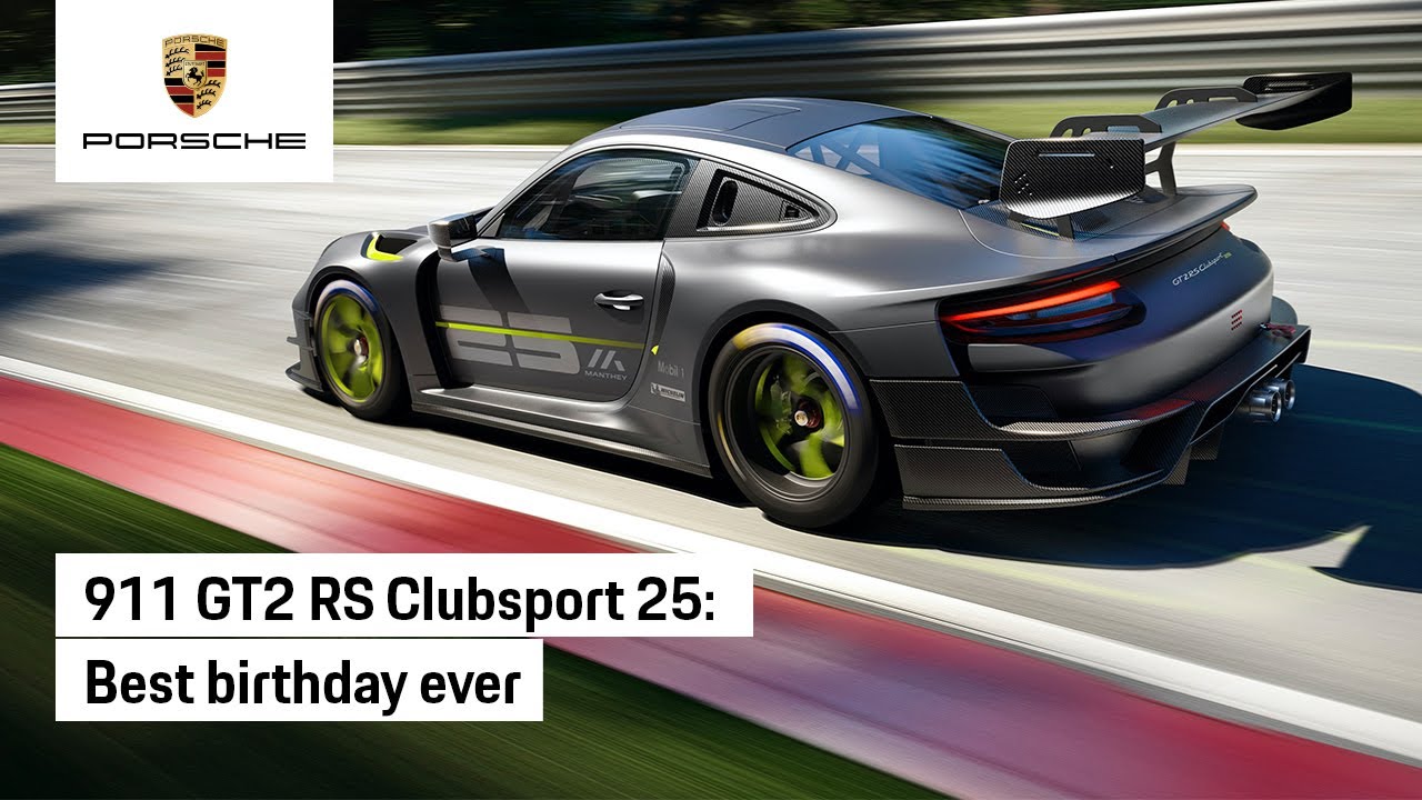 image 0 911 Gt2 Rs Clubsport 25 – Manthey-racing’s Special Birthday Gift