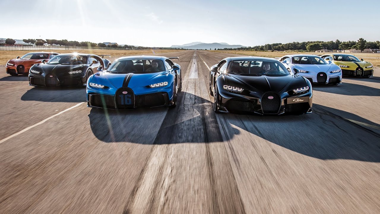 image 0 A Driving Day With Bugatti - Chiron Super Sport & Chiron Pur Sport