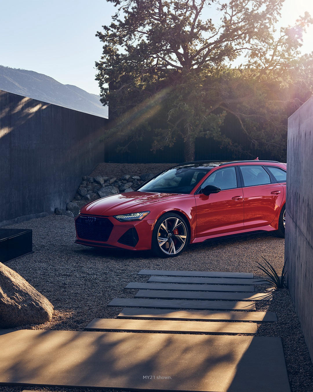 image  1 Audi USA - Golden hour is RS 6