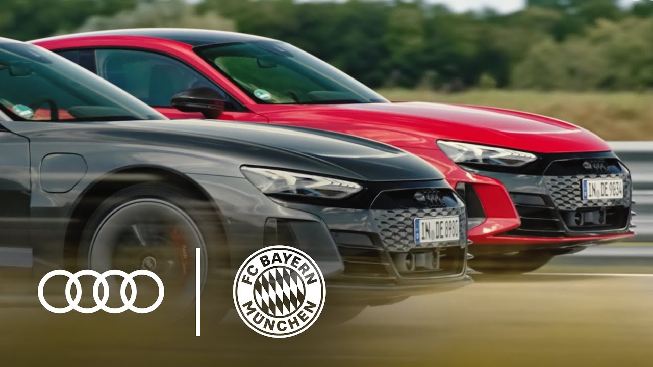 Audi X Fcb: Experiencing Progress With The Audi Rs E-tron Gt