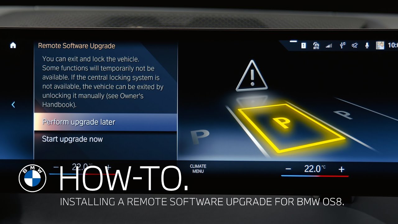 image 0 Bmw Operating System 8 - Remote Software Upgrade Installation - Bmw How-to
