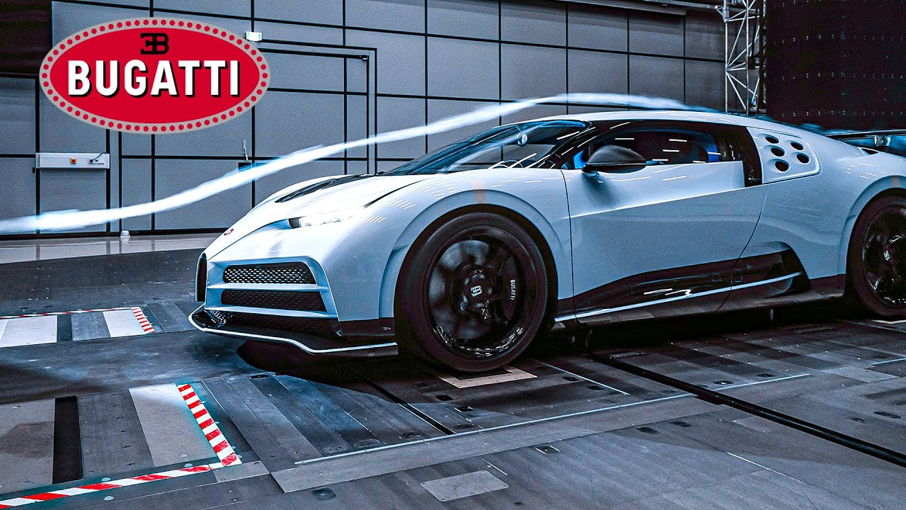 image 0 Bugatti Centodieci Wind Tunnel Test