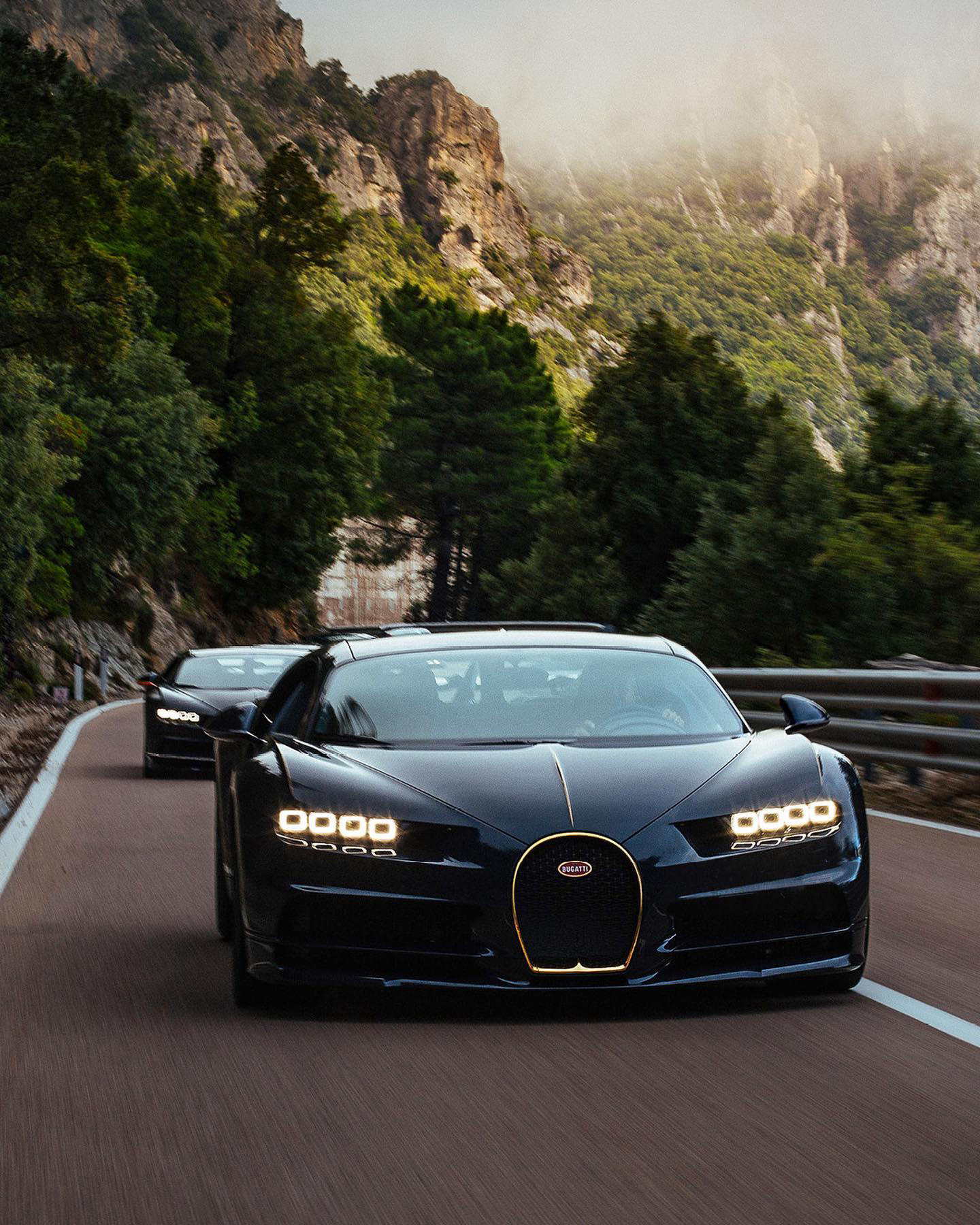 BUGATTI - Sardinia is a Mediterranean paradise of winding mountain passes that trace ancient rivers