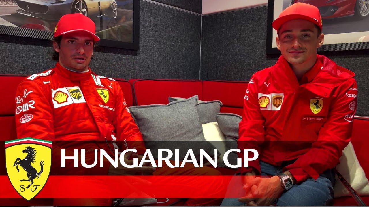 image 0 Carlos and Charles message after Hungarian GP
