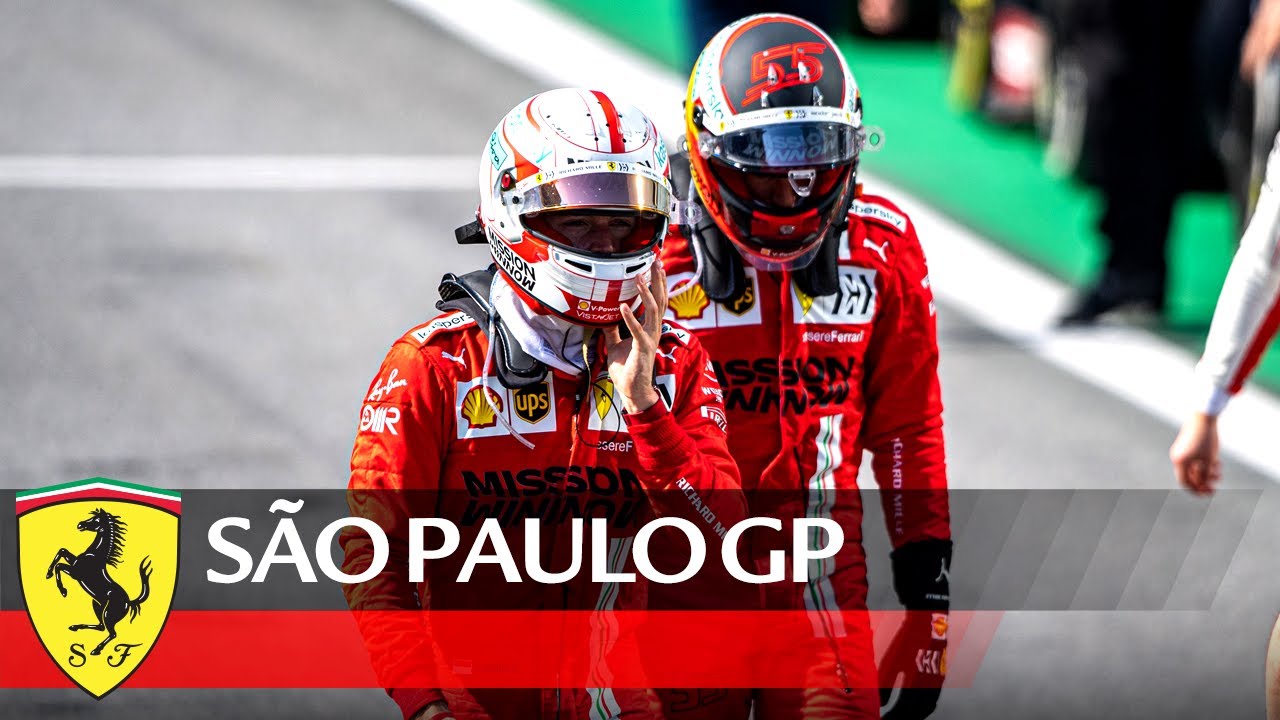 image 0 Charles And Carlos Message For The Tifosi After The São Paulo Gp