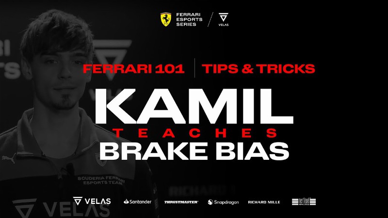 Ferrari 101: Tips&tricks - Brake Bias With Kamil Pawlowski