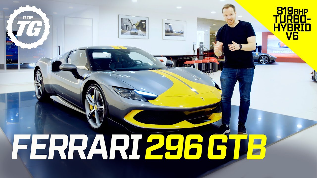 Ferrari 296 GTB: small engine, massive power! Is this 820bhp V6 hybrid a mini LaFerrari? | Top Gear