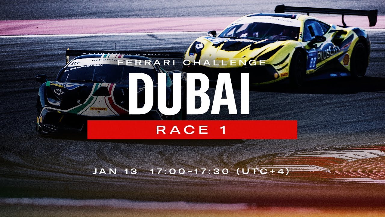 image 0 Ferrari Challenge Apac – Dubai Race 1