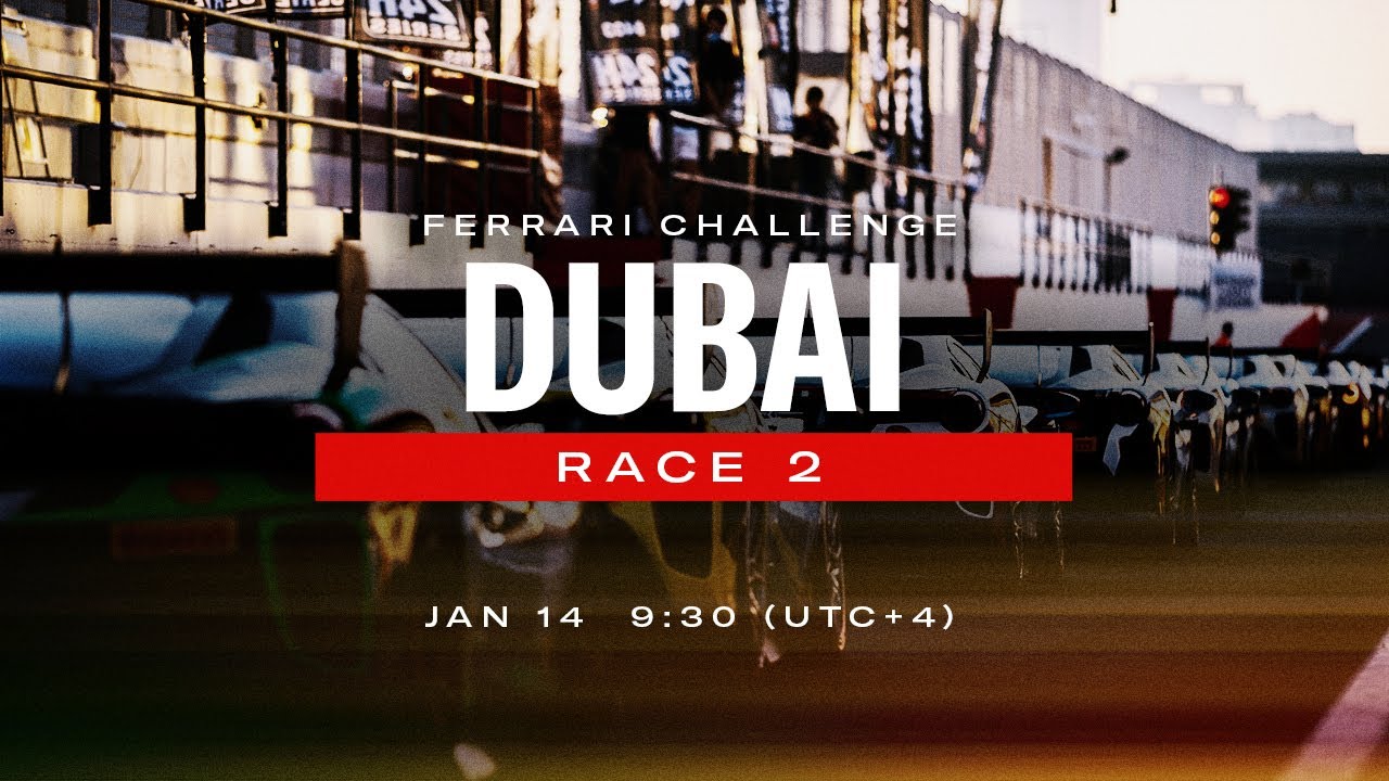 image 0 Ferrari Challenge Apac – Dubai Race 2