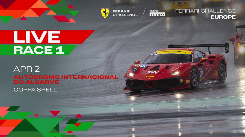 image 0 Ferrari Challenge Europe Coppa Shell - Portimão Race 1