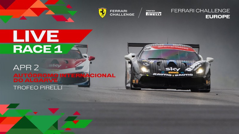 image 0 Ferrari Challenge Europe Trofeo Pirelli - Portimão Race 1