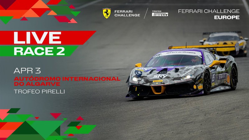 image 0 Ferrari Challenge Europe Trofeo Pirelli - Portimão Race 2