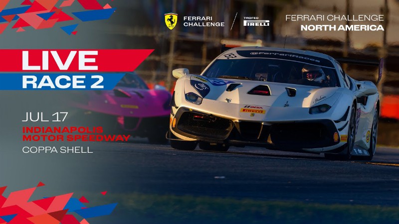 image 0 Ferrari Challenge North America Coppa Shell – Indianapolis Race 2