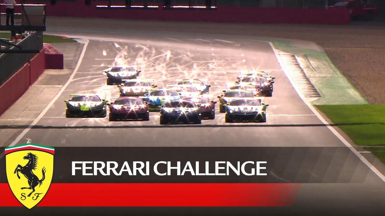 Ferrari Challenge Uk: Silverstone Highlights : Ferrari Races