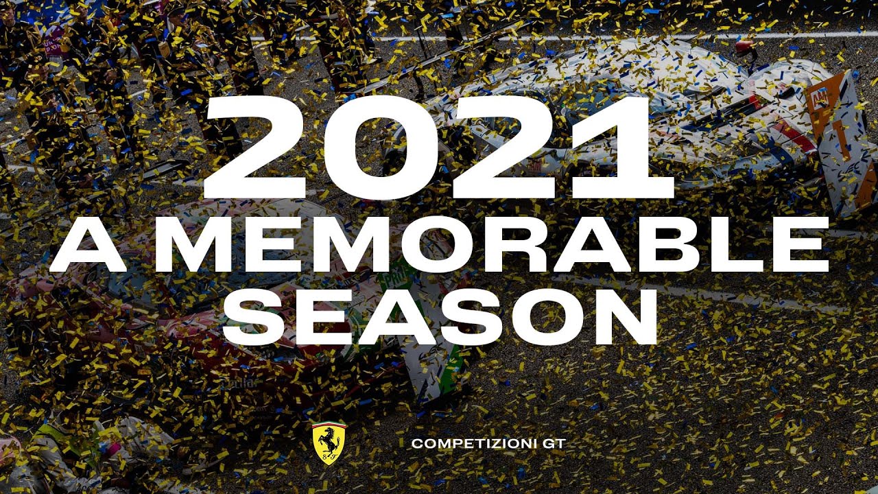 image 0 Ferrari Competizioni Gt : The Memorable Season Of 2021