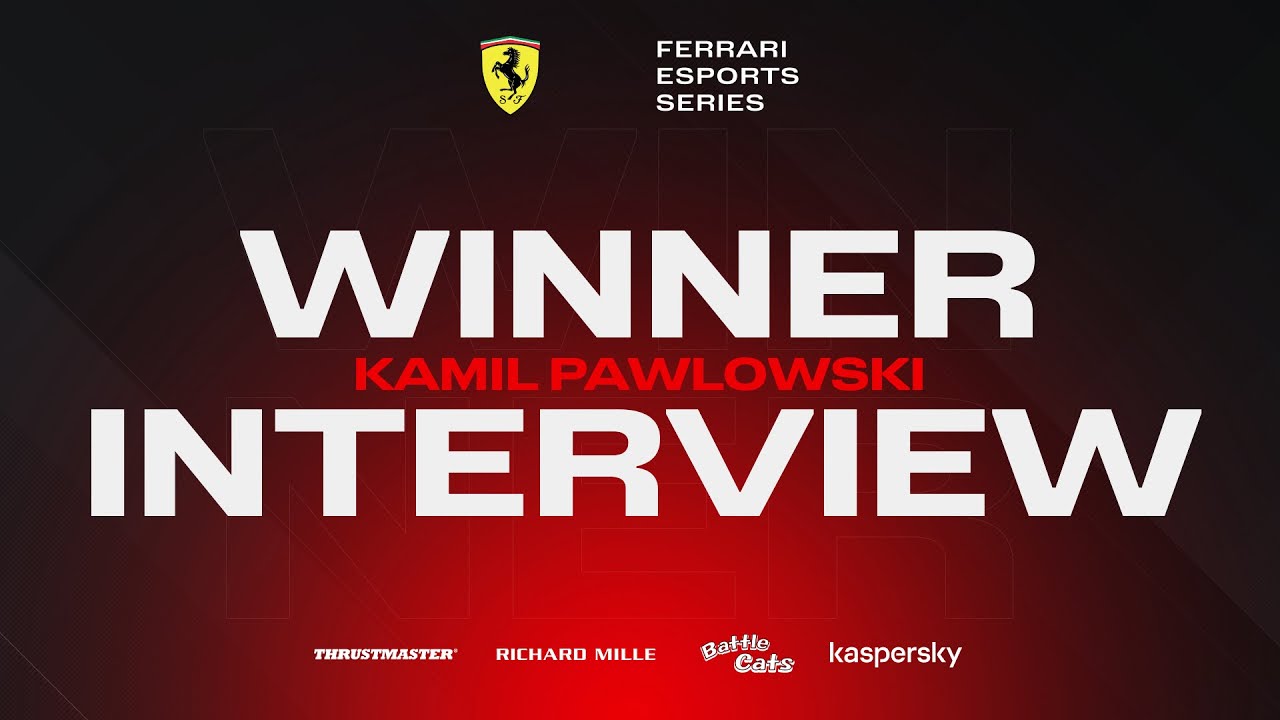 image 0 Ferrari Esports Series - Winner Interview