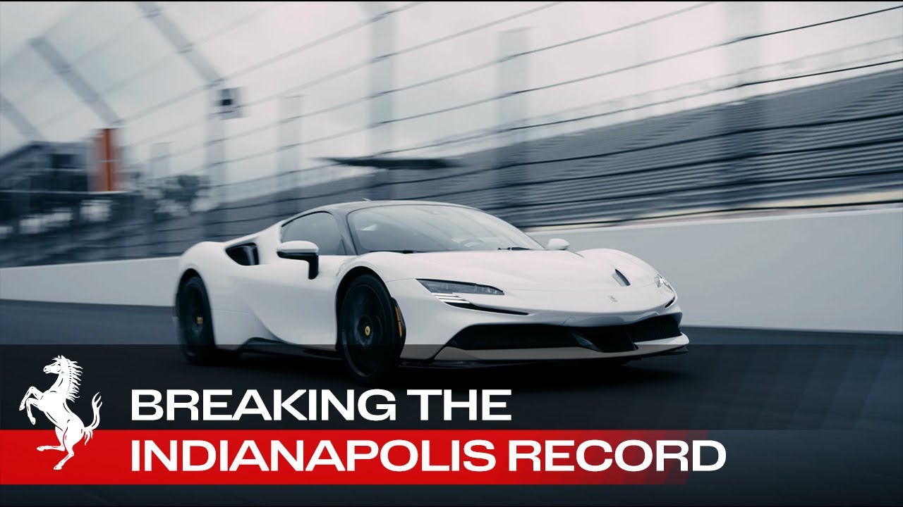 image 0 Ferrari SF90 Stradale – Breaking the Indianapolis Record