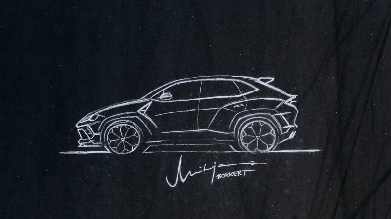 image 0 From Idea To Sketch To Asphalt. Urus Performante Laid Bare.