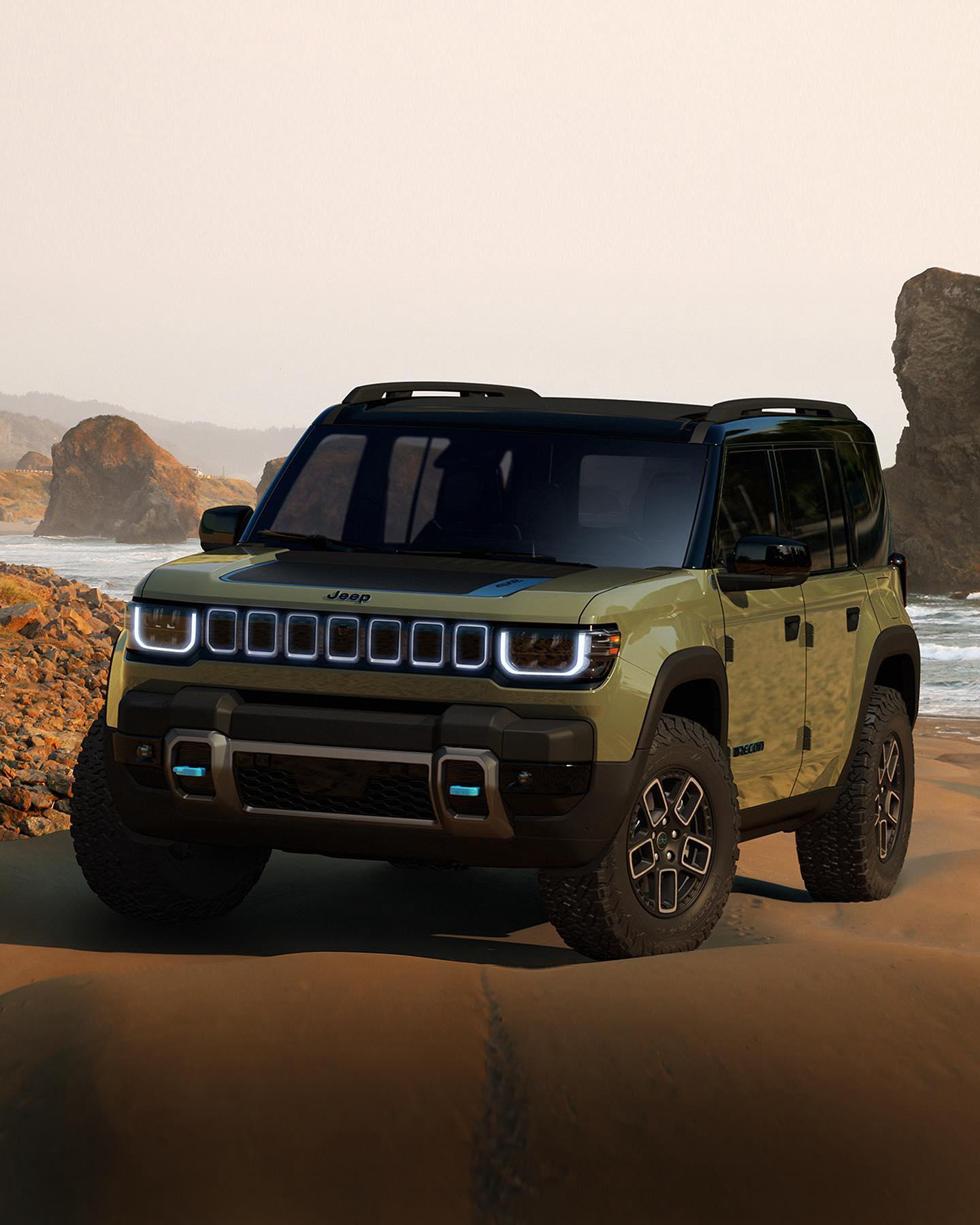 image  1 Jeep - Introducing the all-new, all-electric Jeep