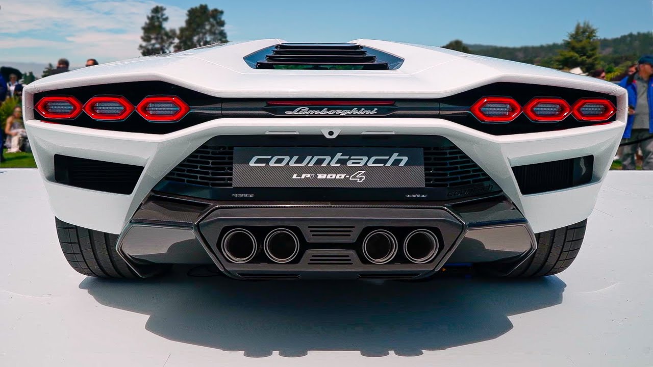 Lamborghini Countach Lpi 800-4 (2022) Full Presentation : Sound Specs Interior Design