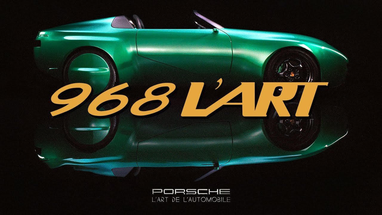 L'art De L'automobile Presents The Porsche 968 L'art Car