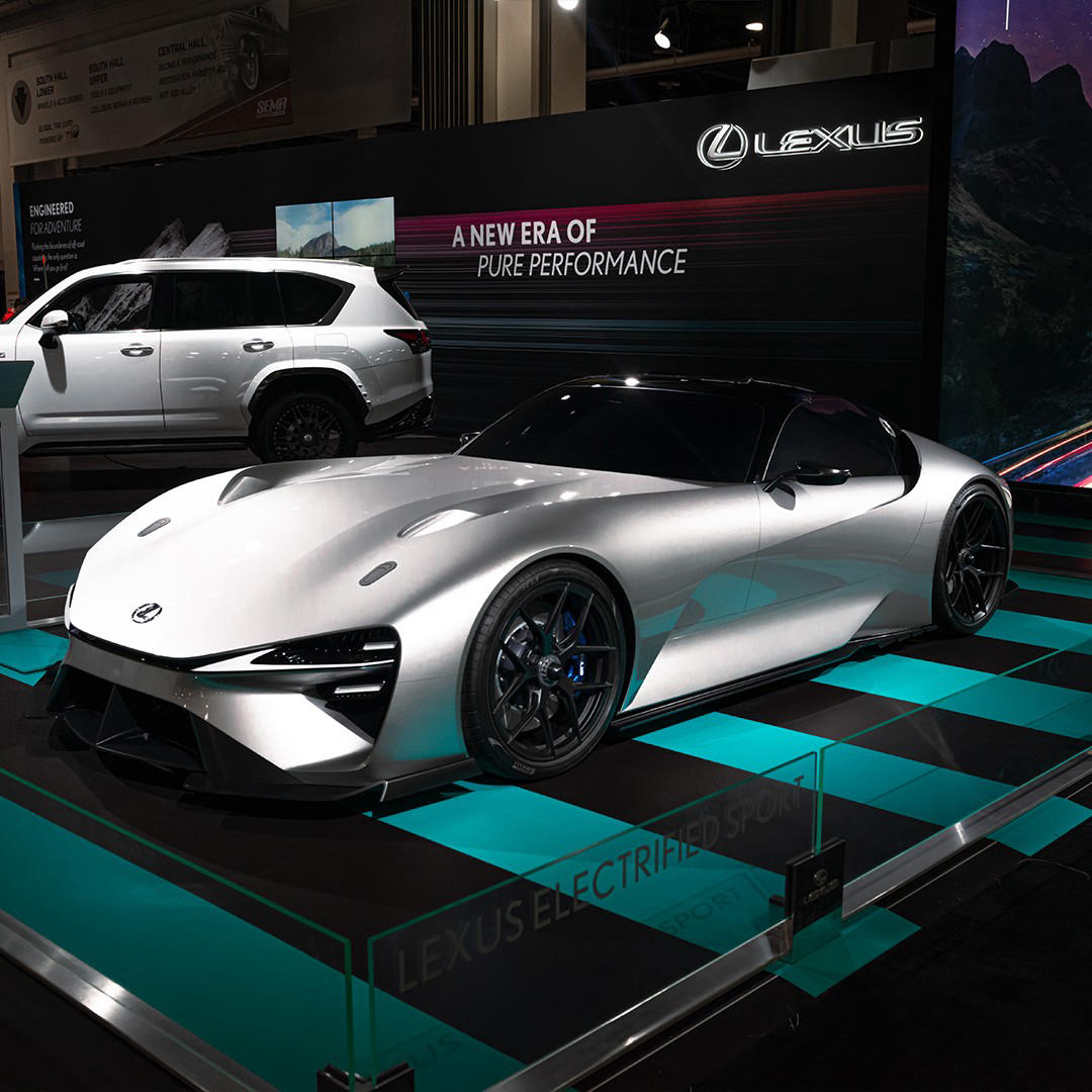 image  1 Lexus - The next chapter of Lexus performance is fully electric
