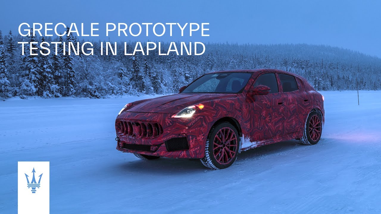 Maserati Grecale Prototype. Lapland