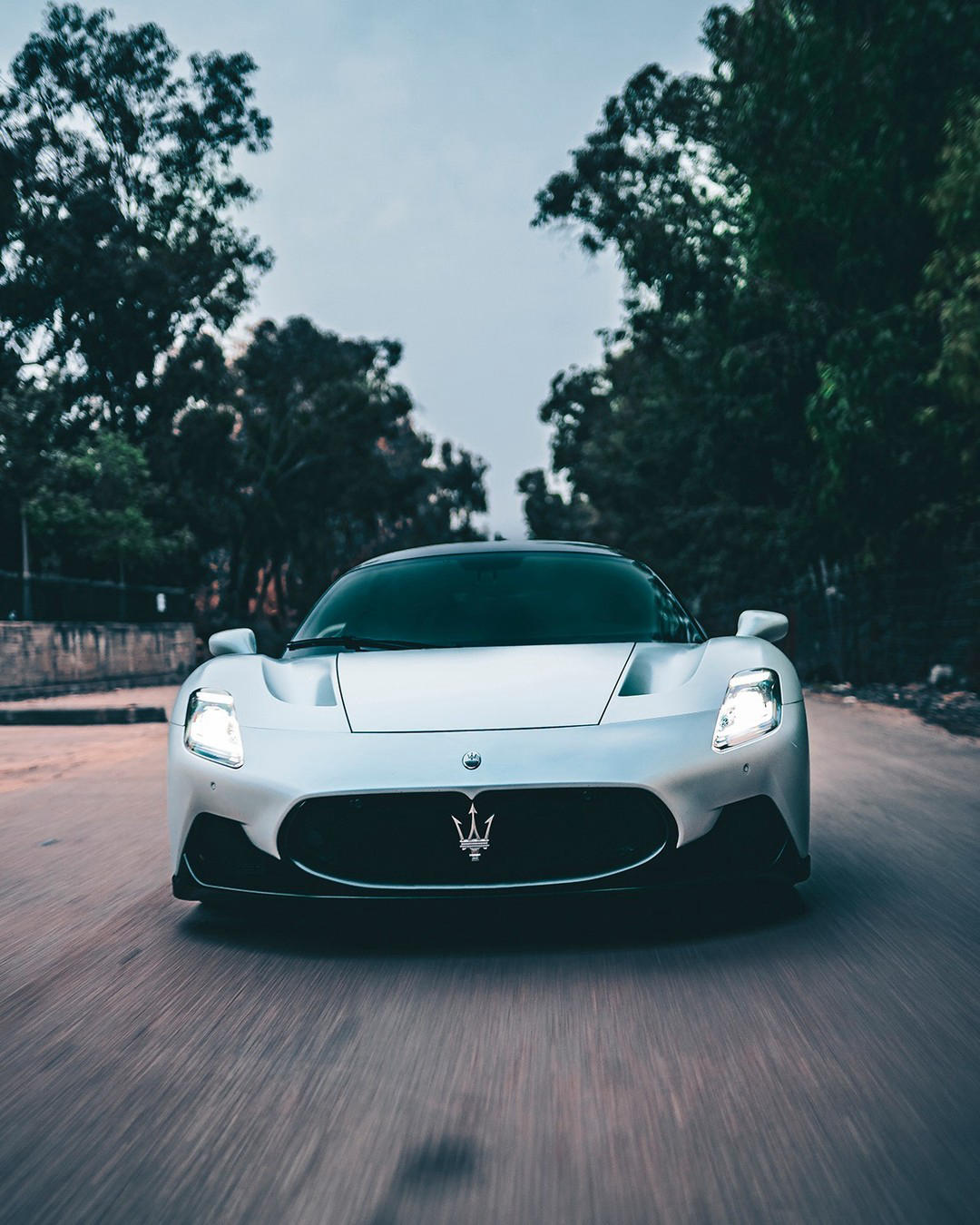 image  1 Maserati - Sometimes you only need an empty road and your #MaseratiMC20