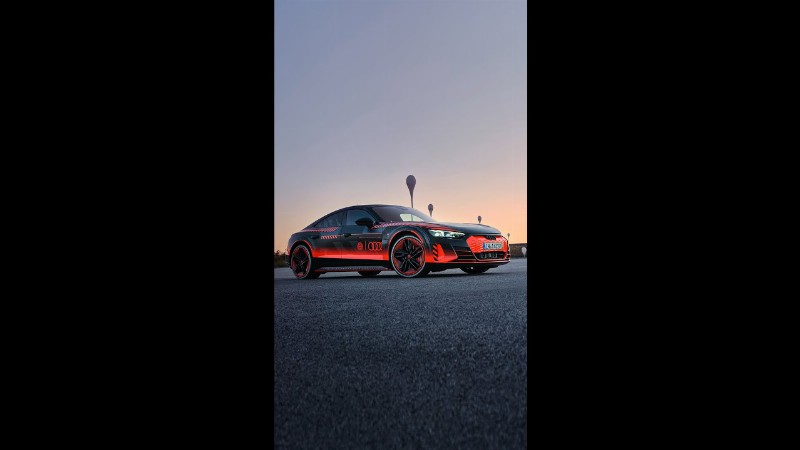 Meet The Audi Rs E-tron Gt Fc Bayern Concept*
