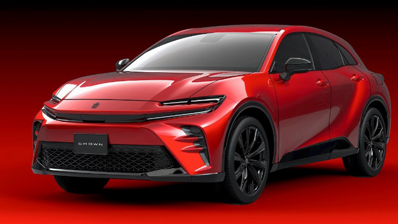 New 2023 Toyota Crown Series: Crossover Sport Sedan Estate