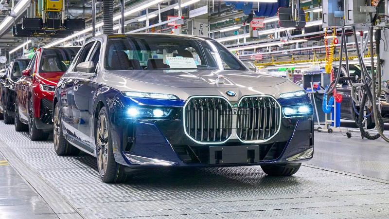 New Bmw 7 Series (2023) Production Line