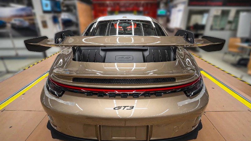 image 0 Porsche 911 Gt3 (2022) How It's Made? – Production Line – Porsche Exclusive Manufaktur