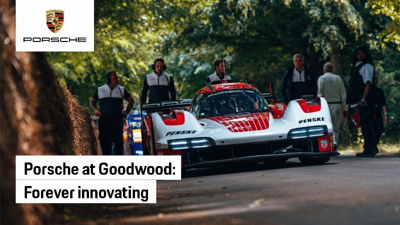 Porsche Motorsport Innovators At The Goodwood Festival Of Speed