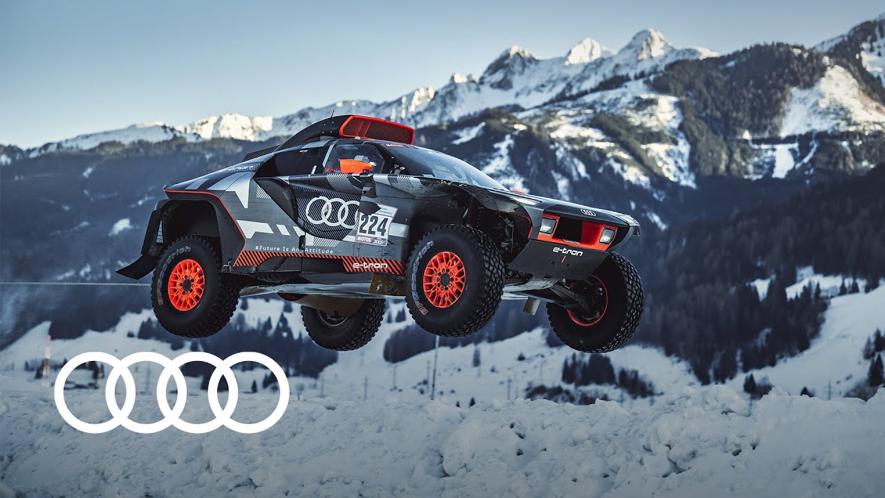 Putting Progress On Ice : The Audi Rs Q E-tron X Gp Ice Race