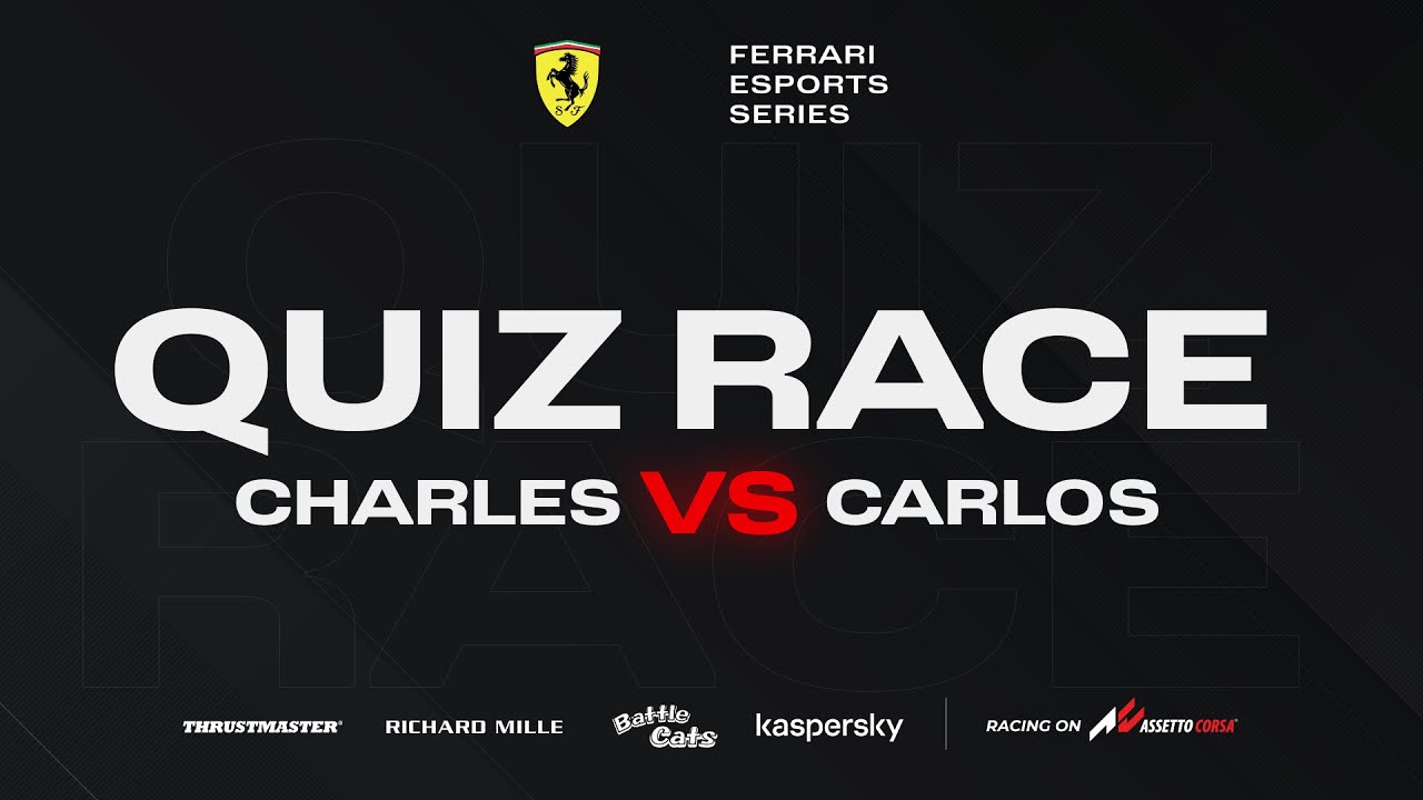 Quiz Race With Charles Leclerc And Carlos Sainz