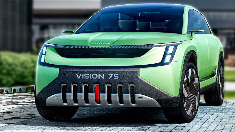 Skoda Vision 7s – The New Design Of Skoda Cars – Interior And Exterior Details
