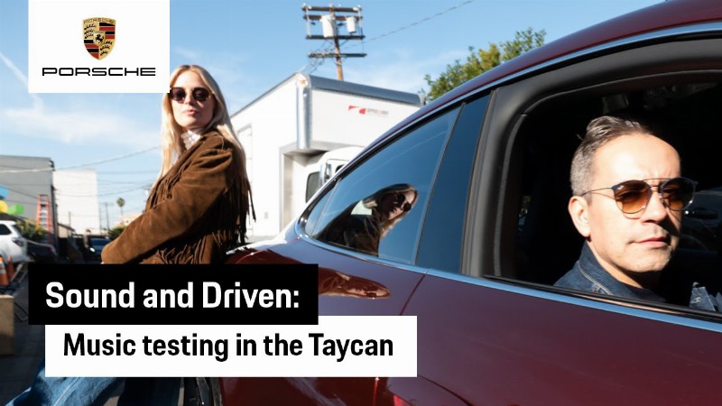 Sound And Driven: Taycan Track Testing With Ashe And Manny