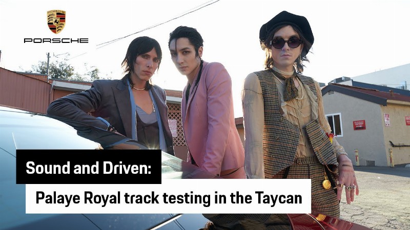 image 0 Sound And Driven: Taycan Track Testing With Palaye Royale And Chris Greatti