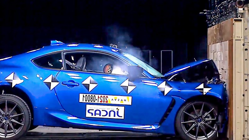 Subaru Brz / Toyota Gr86 – Crash Test – Disappointing Results (base-model)
