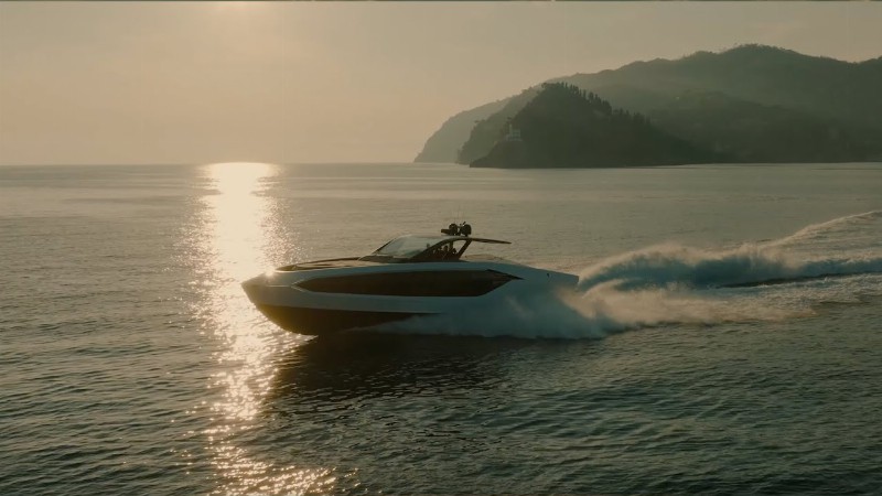 Tecnomar For Lamborghini 63’ Riding The Waves Of Portofino Bay