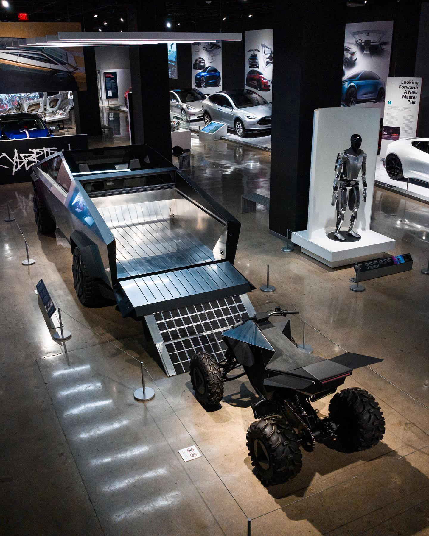 Tesla - Inside Tesla exhibit at the Petersen Automotive Museum is now openNov 2022 — Oct 2023