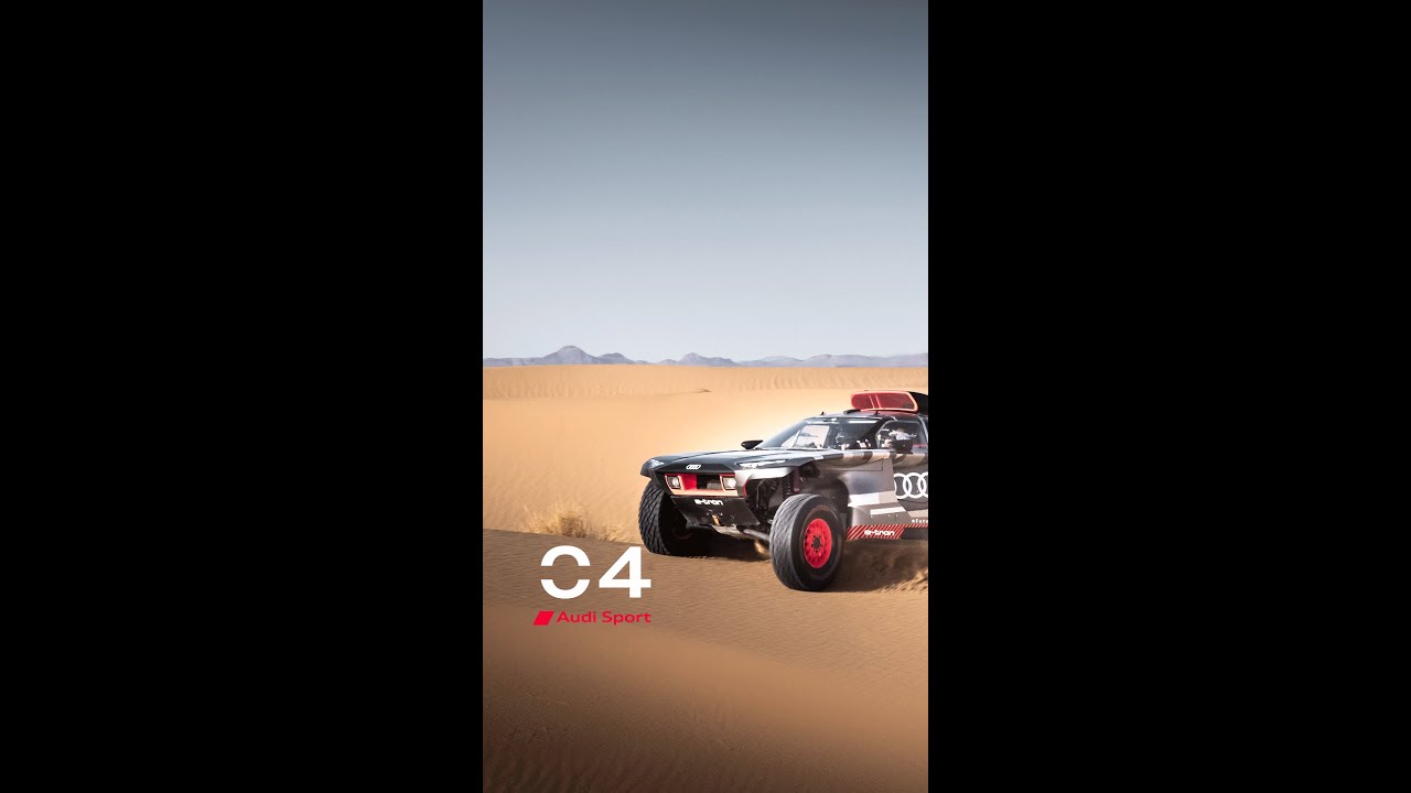 image 0 Testing The Audi Rs Q E-tron On The Road To Dakar