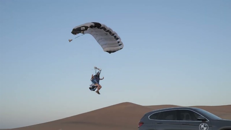 image 0 The Bmw Wingsuit With Peter Salzmann. Episode 1 : Namibia