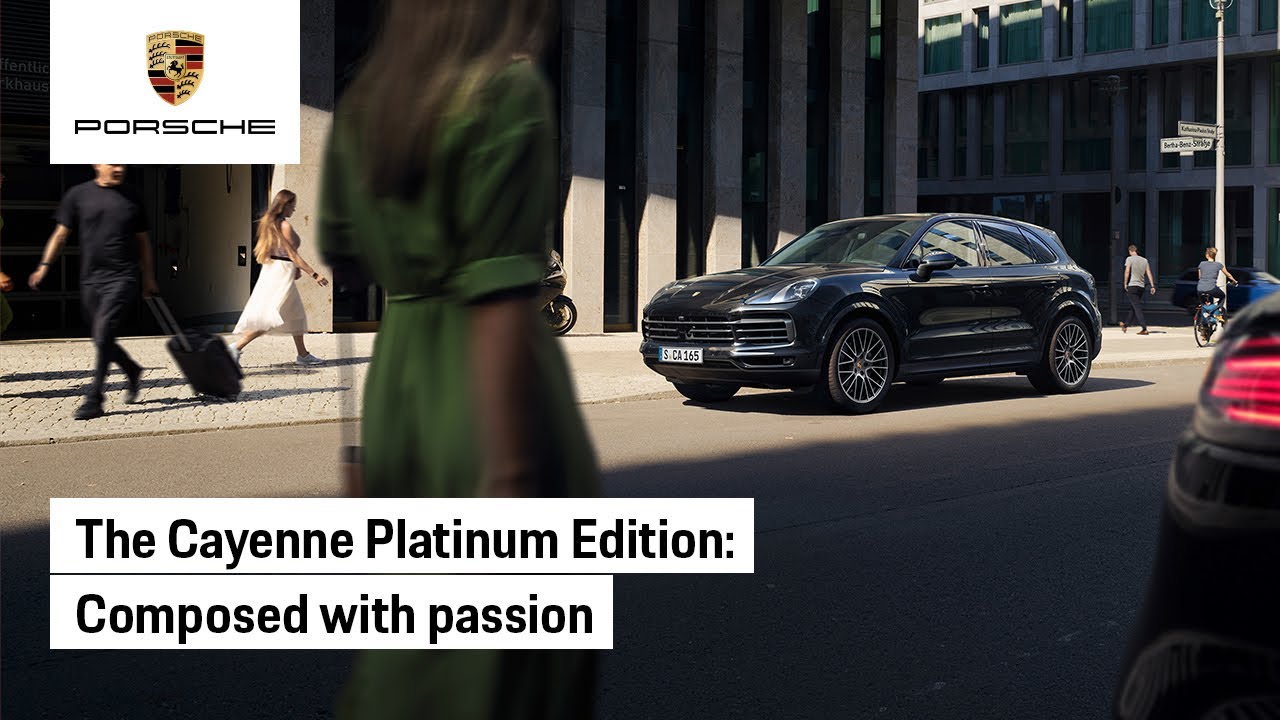 image 0 The Cayenne Platinum Edition: Composed With Passion