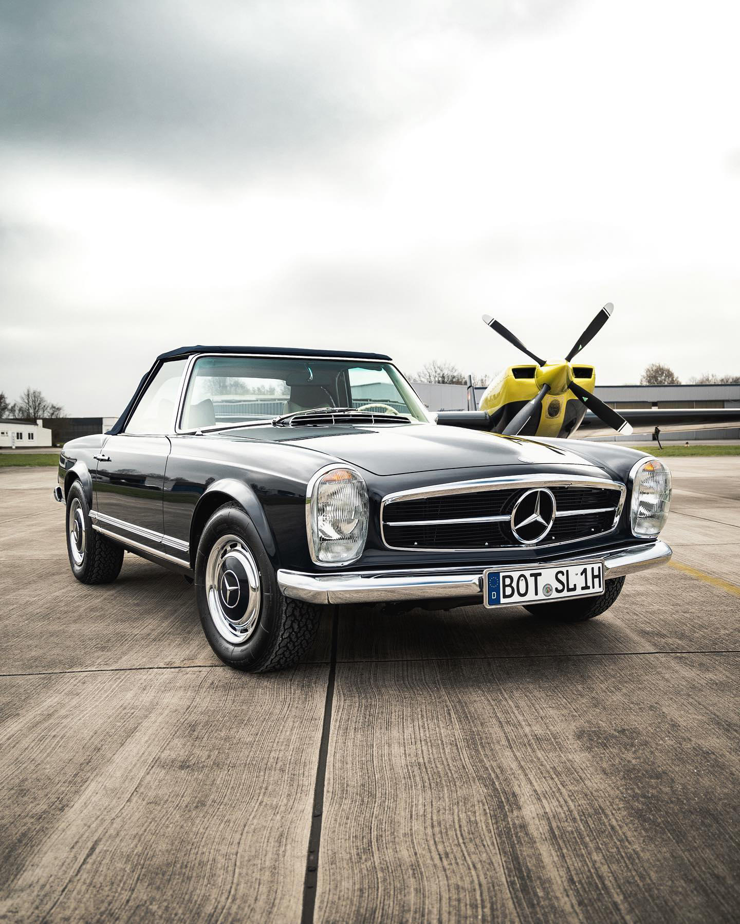 The flying ace among vintage sports car icons