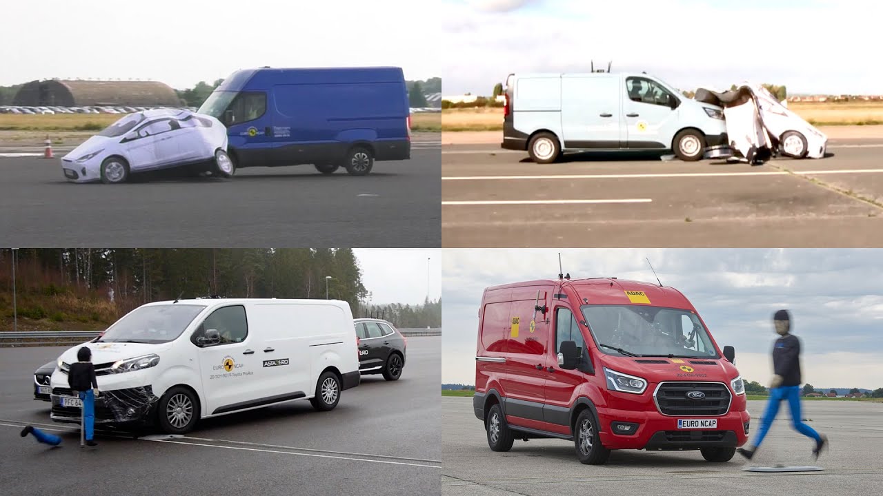 image 0 The Least Safe And Safest Vans Of 2022 – Crash Avoidance System Test