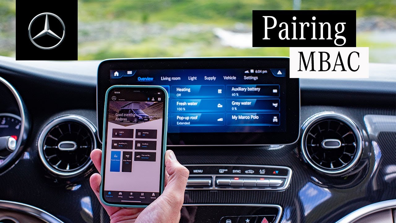 The Marco Polo : Pairing The Mercedes-benz Advanced Control App